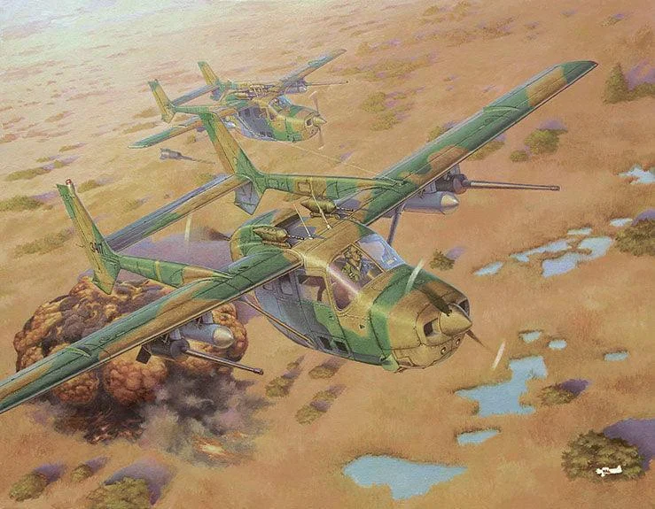 1/32 Roden Reims FTB337G LYNX “Bush War” 628 - Roden Models