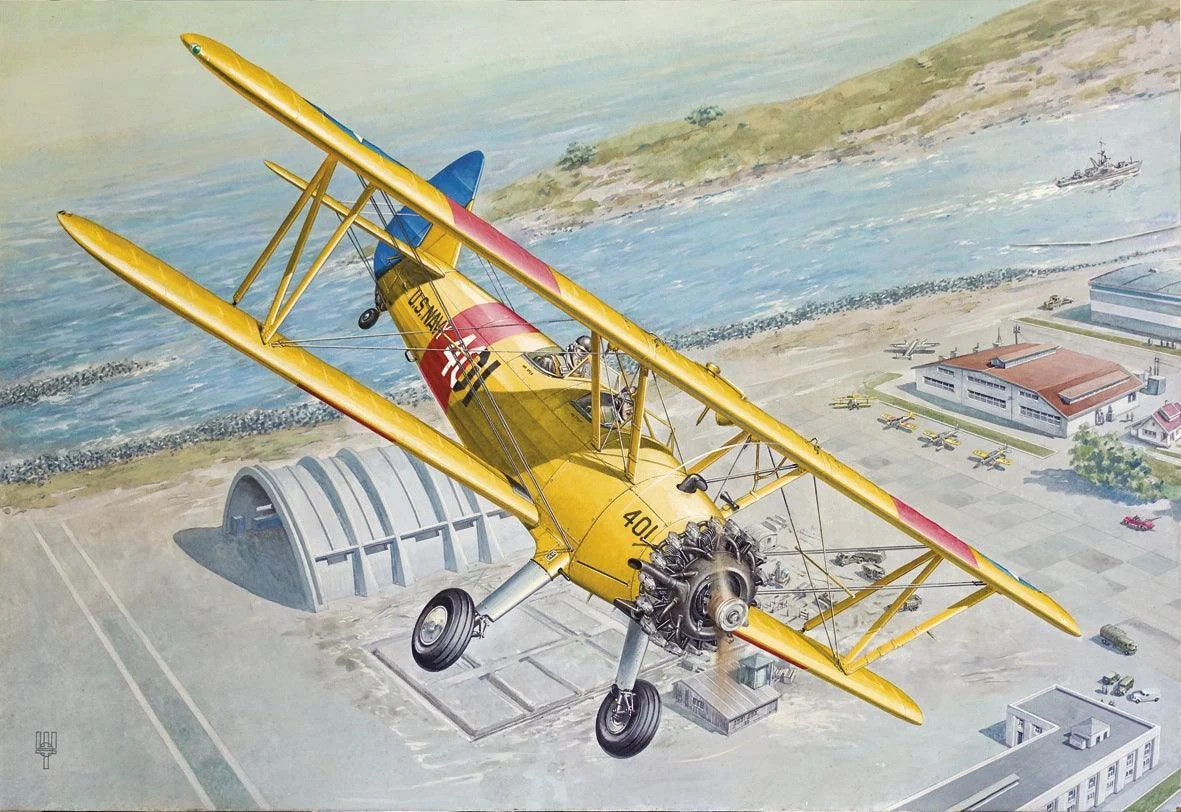 1/32 Roden SPAD Boeing Stearman PT-13 Kaydet 633