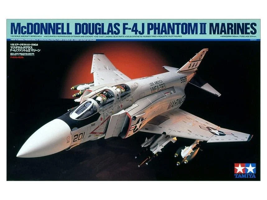 1/32 Tamiya McDonnell F-4J Phantom II Marine Version 60308
