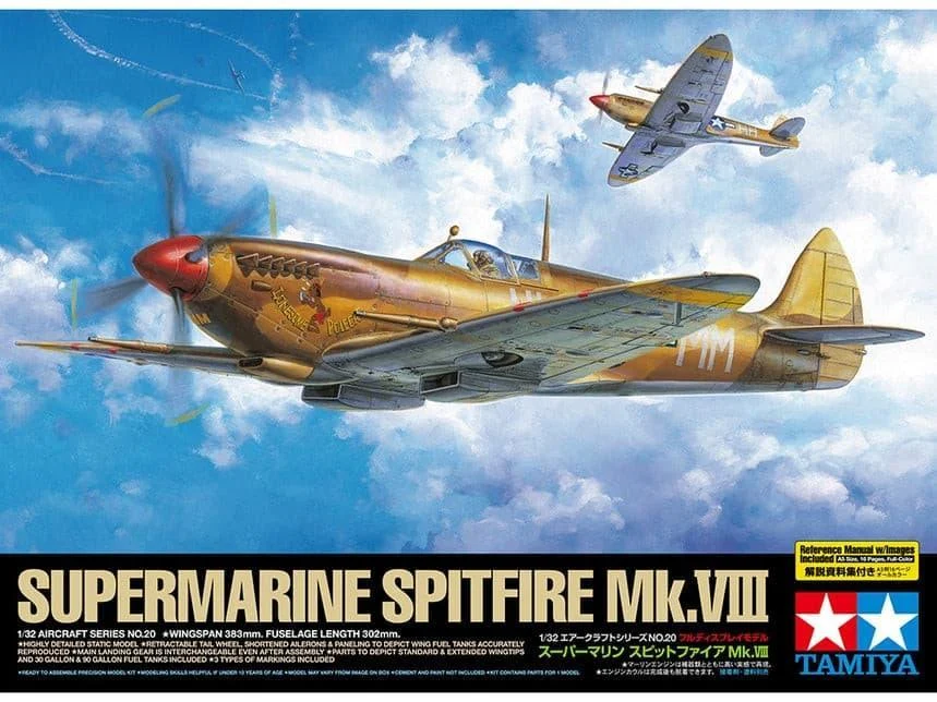 1/32 Tamiya Supermarine Spitfire Mk.VIII - 60320