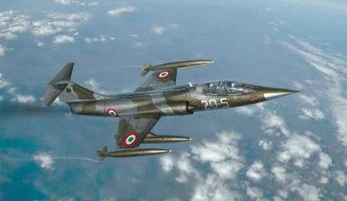 1/32 TF104G Starfighter Aircraft - Italeri