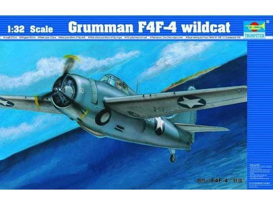1/32 Trumpeter Grumman F4F-4 Wildcat 02223