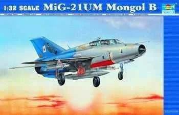 1/32 Trumpeter MiG-21UM Mongol B 02219