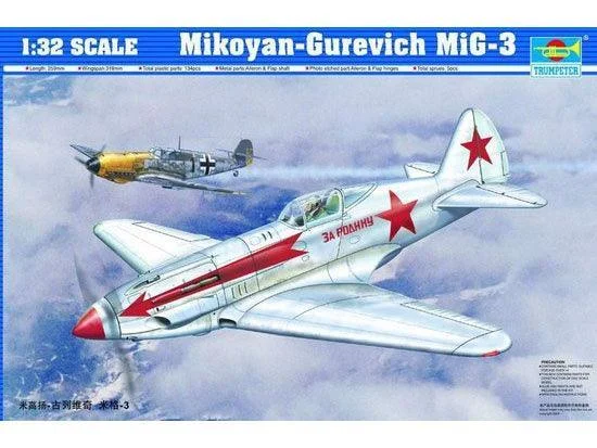 1/32 Trumpeter Mikoyan-Gurevich MiG-3 02230