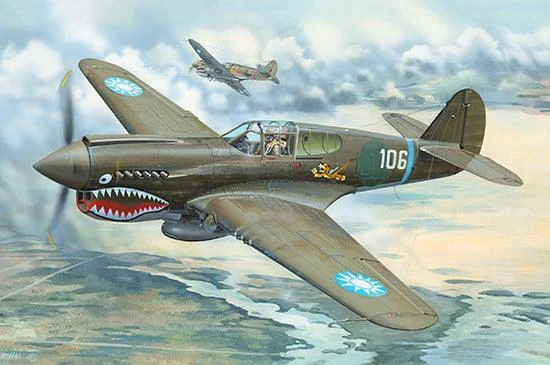 1/32 Trumpeter P-40E War Hawk 02269
