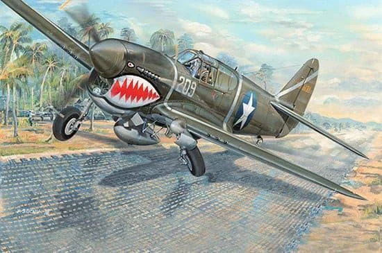 1/32 Trumpeter P-40F War Hawk 03227