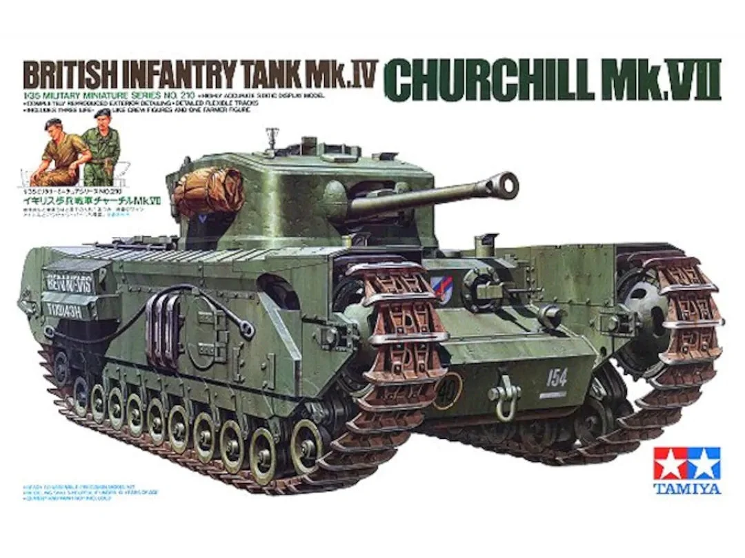 Tamiya 1/35 British Churchill Mk.Vii - 35210