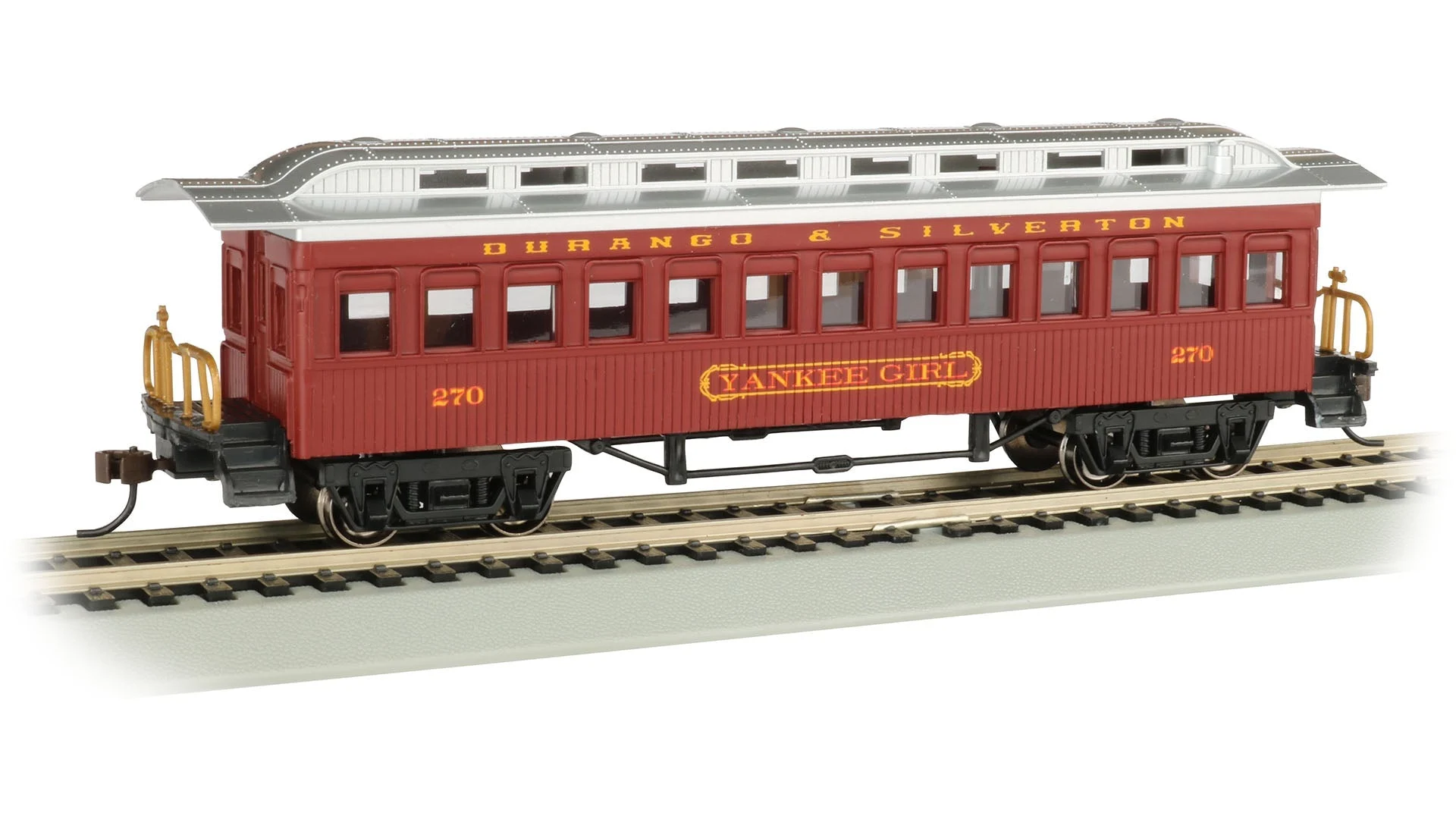 Bachmann HO Scale Durango & Silverton 1880's Coach #270 Yankee Girl - BAC13409