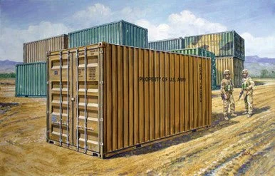 1/35 20' Military Container - Italeri