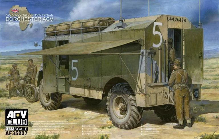 1/35 AFV AEC ARMOURED COMMAND VEHICLE DORCHESTER ACV AF35227 - AFV Club Models