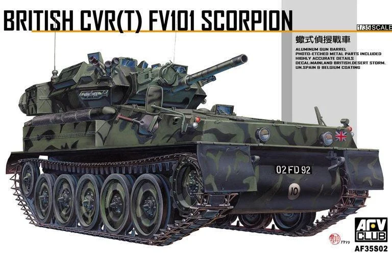1/35 AFV FV101 SCORPION AF35S02 - AFV Club Models