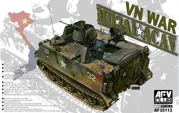 1/35 AFV M113A1 ACAV AF35113 - AFV Club Models