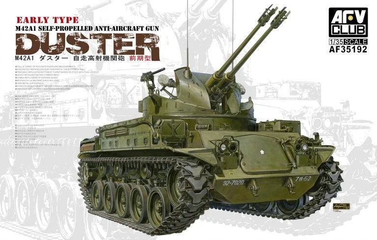 1/35 AFV M42A1 DUSTER (EARLY TYPE) AF35192 - AFV Club Models
