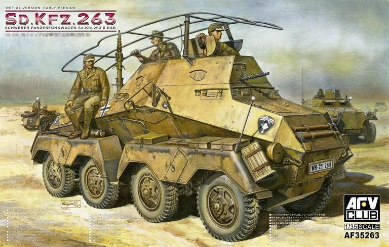 1/35 AFV PANZERFUNKWAGEN Sd.Kfz.263 8-RAD AF35263