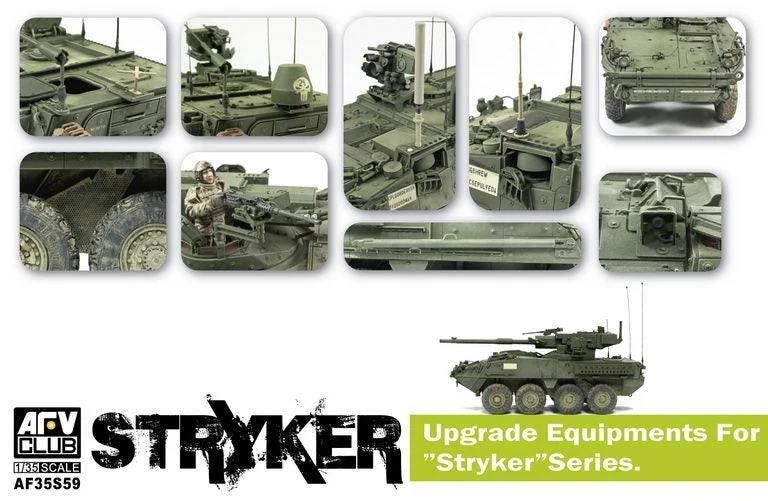 1/35 AFV Stryker Upgrade AF35S59 - AFV Club Models