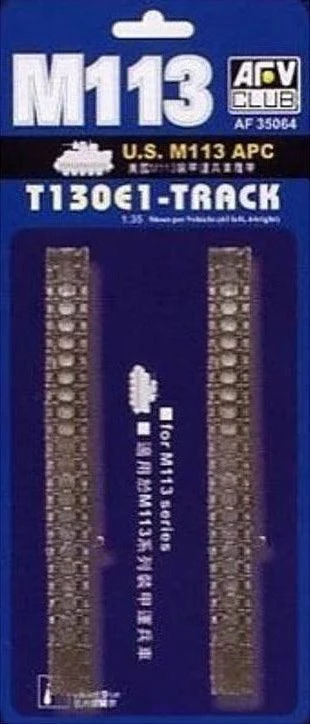 1/35 AFV T130E1 Track for U.S. M113 APC (Conversion Kit) AF35064 - AFV Club Models