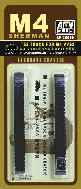 1/35 AFV T62 Track for M4 VVSS Suspension (Standard Chassis) AF35099 - AFV Club Models