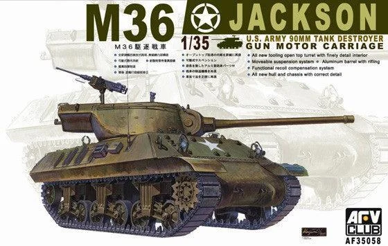 1/35 AFV U.S. M36 TANK DESTROYER AF35058 - AFV Club Models
