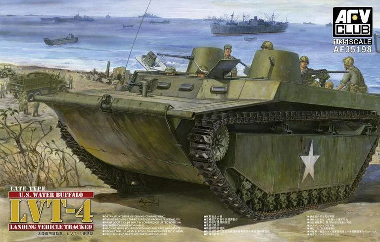 1/35 AFV U.S. WATER BUFFALO LVT-4(LATE TYPE) AF35198