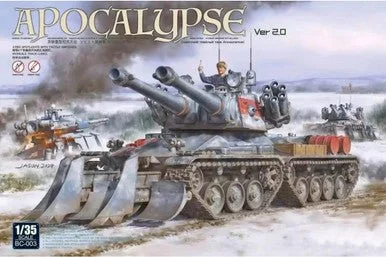 1/35 Border Model Apocalypse 2.0 Tank from Red Alert Game Plastic Model Kit