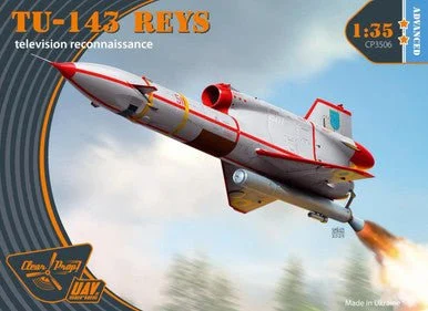 1/35 Clear Prop Tu-143 Reys television reconnaissance