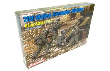 1/35 Dragon 20th Waffen Grenadier Division Baltic States 1944 Figure Set