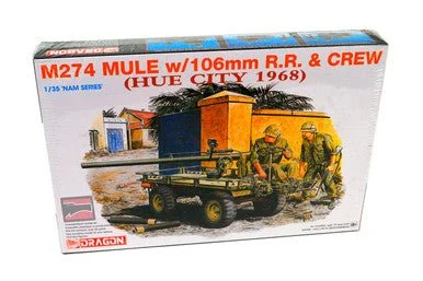1/35 Dragon M274 Mule w/106mm R.R. & Crew