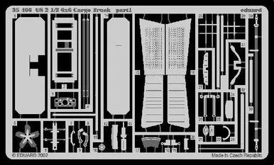 1/35 Eduard 2.5 6x6 Cargo Truck for TAM