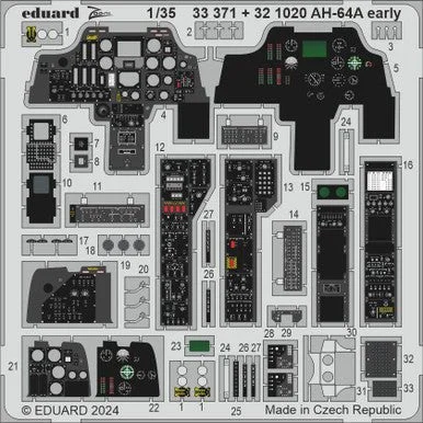 1/35 Eduard AH-64A early Zoom set for TRUMPETER