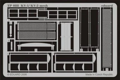 1/35 Eduard KV-1/KV-2 mesh earlyfor Trumpeter