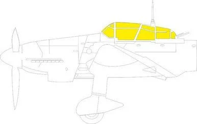 1/35 Eduard Mask Ju 87G-1/2 TFace for Border Model