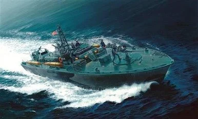 1/35 Elco 80' PT596 Torpedo Boat - Italeri