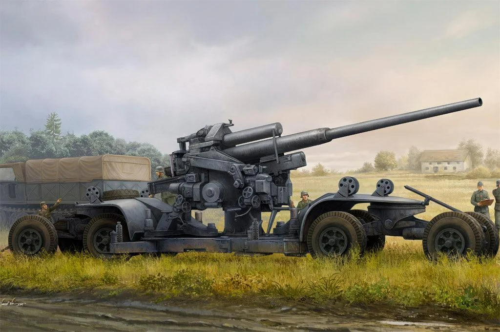 1/35 Hobby Boss German 12.8cm FLAK 40 84545