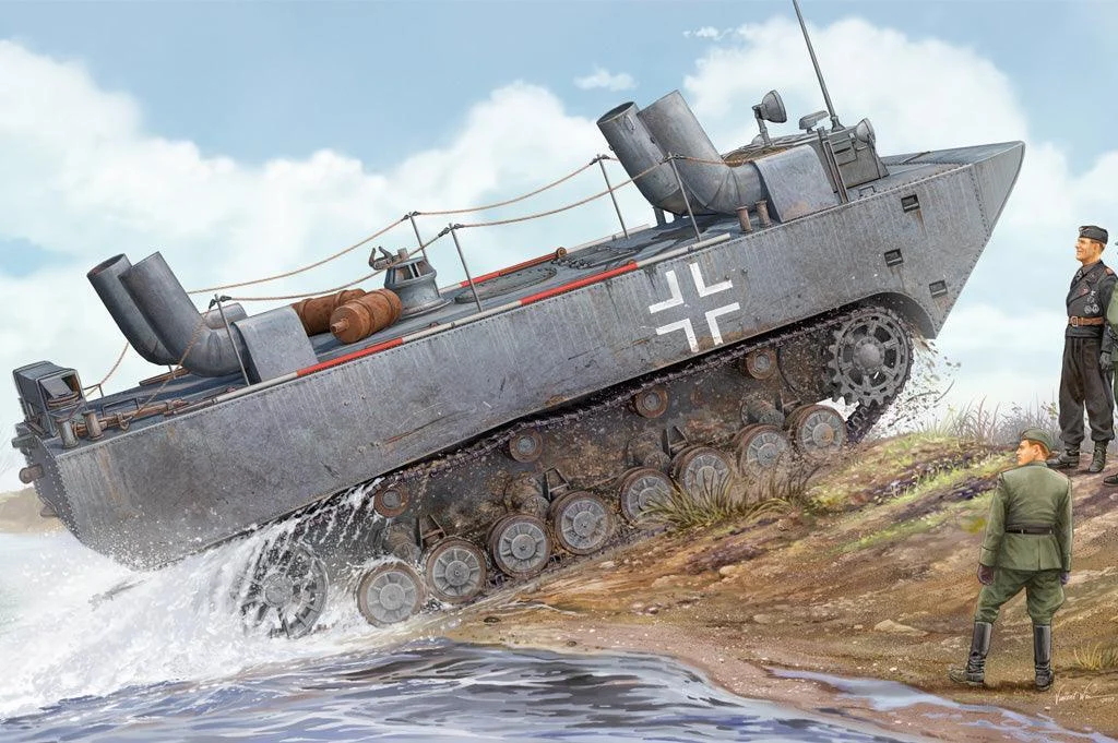 1/35 Hobby Boss German Land-Wasser-Schlepper II-Upgraded 82462