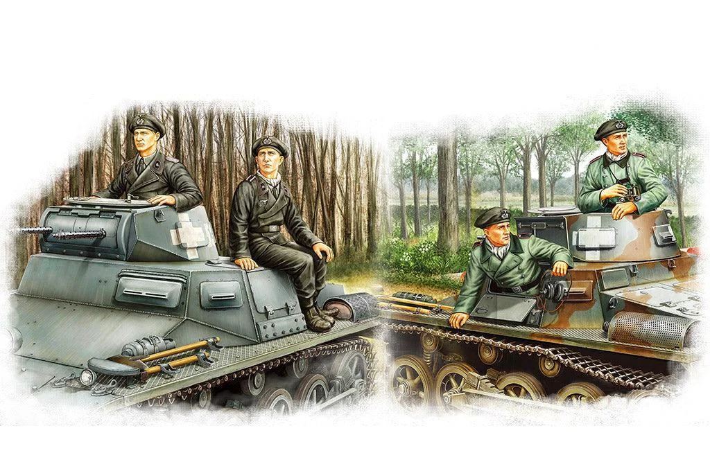 1/35 Hobby Boss German Panzer Crew Set 84419