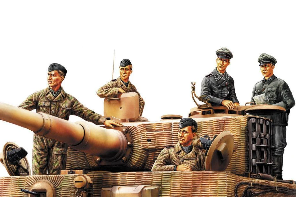 1/35 Hobby Boss German Panzer Tank Crew (Normandy 1944) 84401