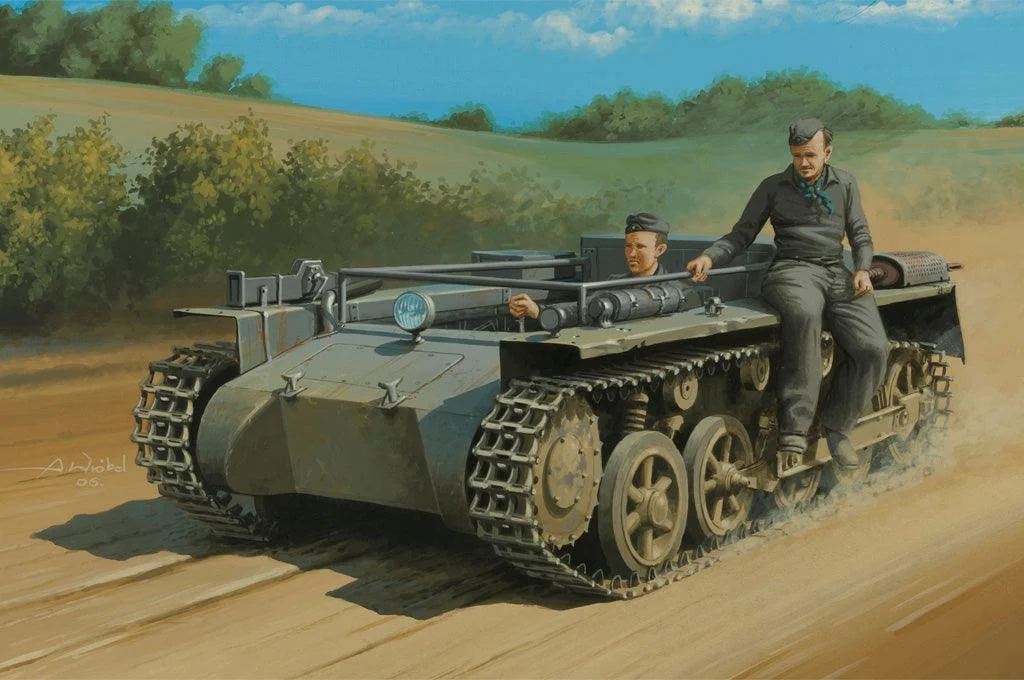 1/35 Hobby Boss German Pz.Kpfw.1 Ausf. A ohne Aufbau 80144