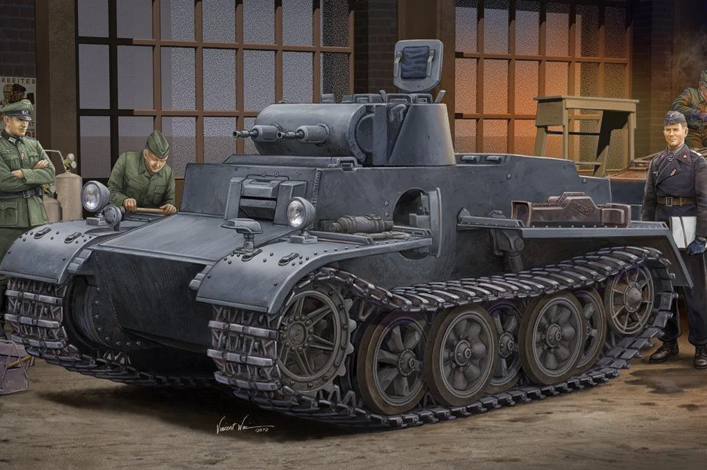 1/35 Hobby Boss German Pz.kpfw.I Ausf.F (VK18.01)-Early 83804