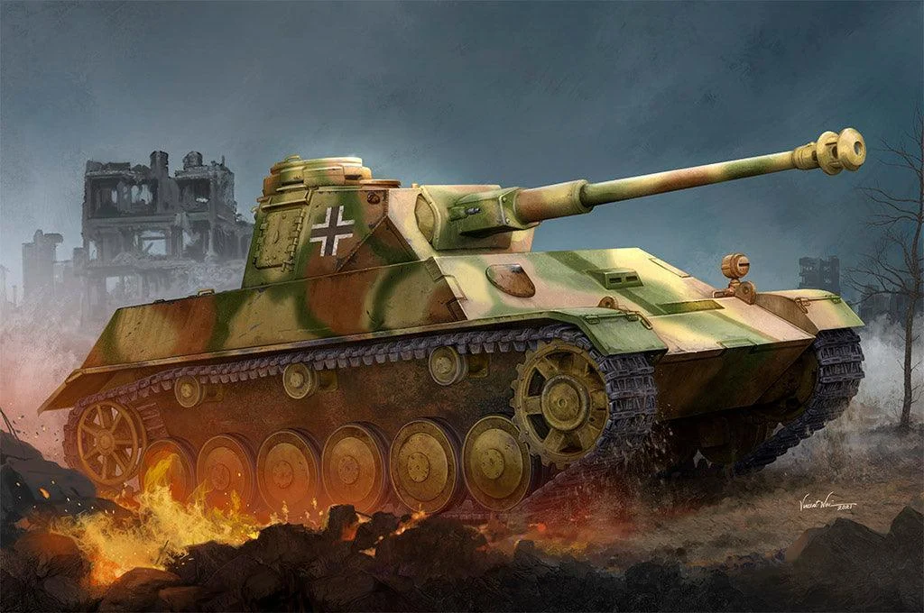 1/35 Hobby Boss German Pz.Kpfw.III/IV auf Einheitsfahrgestell (Small Turret) 80151