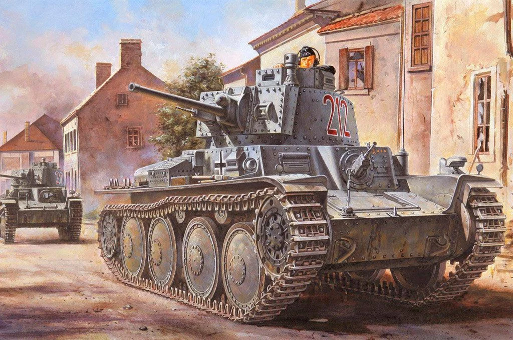 1/35 Hobby Boss German Pz.Kpfw. / Pz.BfWg 38(t) Ausf. B 80138