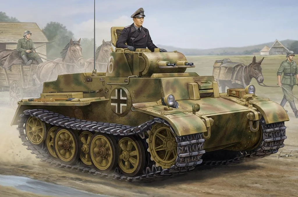 1/35 Hobby Boss German Pzkpfw.I Ausf.F (VK18.01)-Late 83805