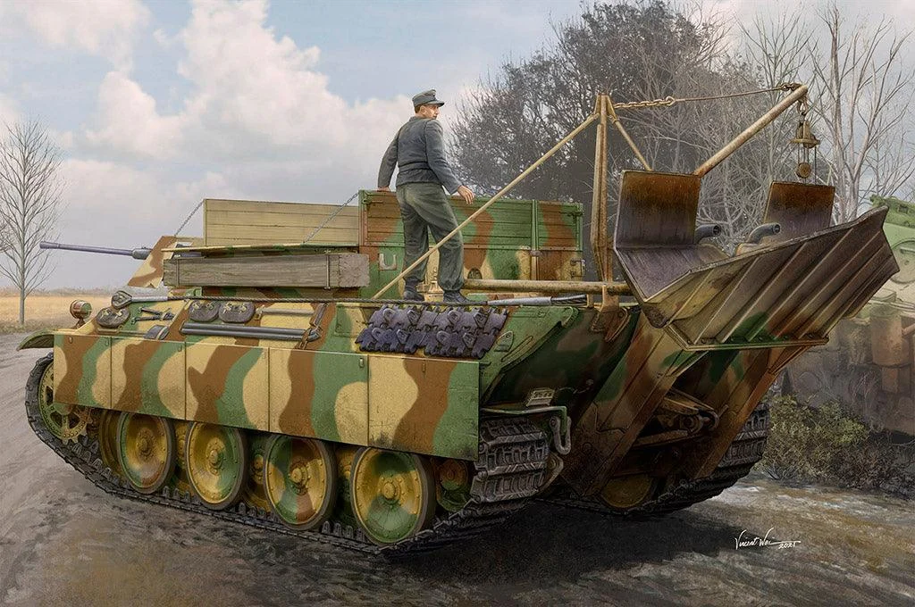 1/35 Hobby Boss German Sd.Kfz.179 Bergepanther Ausf.G 84553