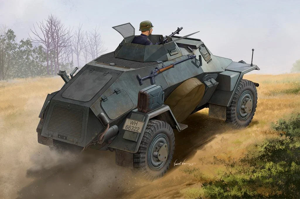 1/35 Hobby Boss German Sd.Kfz.221 Leichter Panzerspahwagen (1st Series) 83811