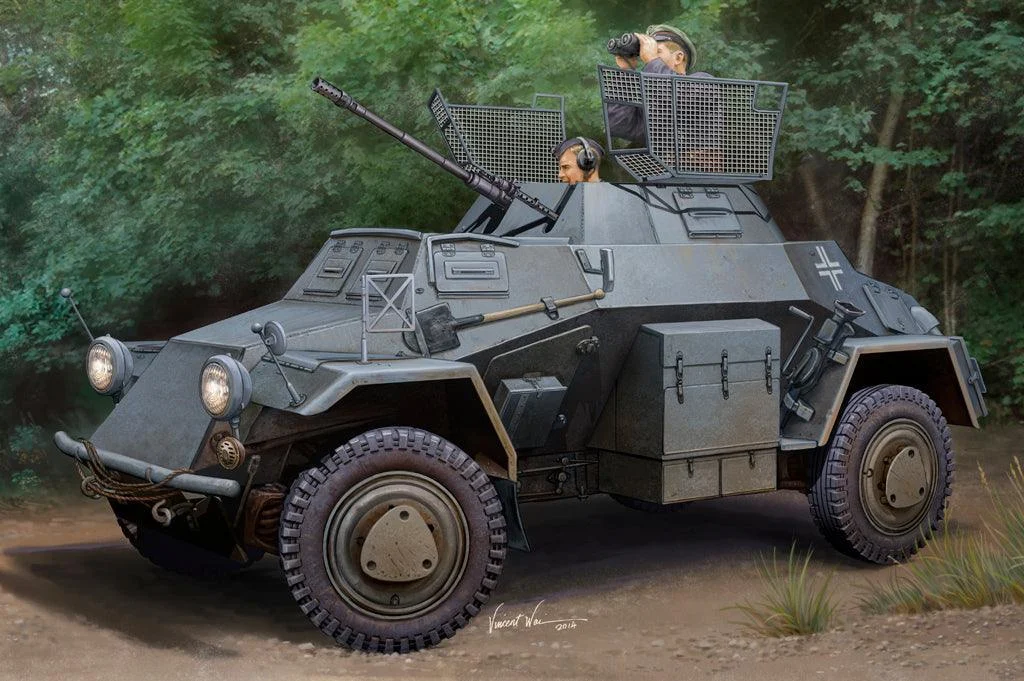 1/35 Hobby Boss German Sd.Kfz.222 Leichter Panzerspahwagen (1st Series) 83815