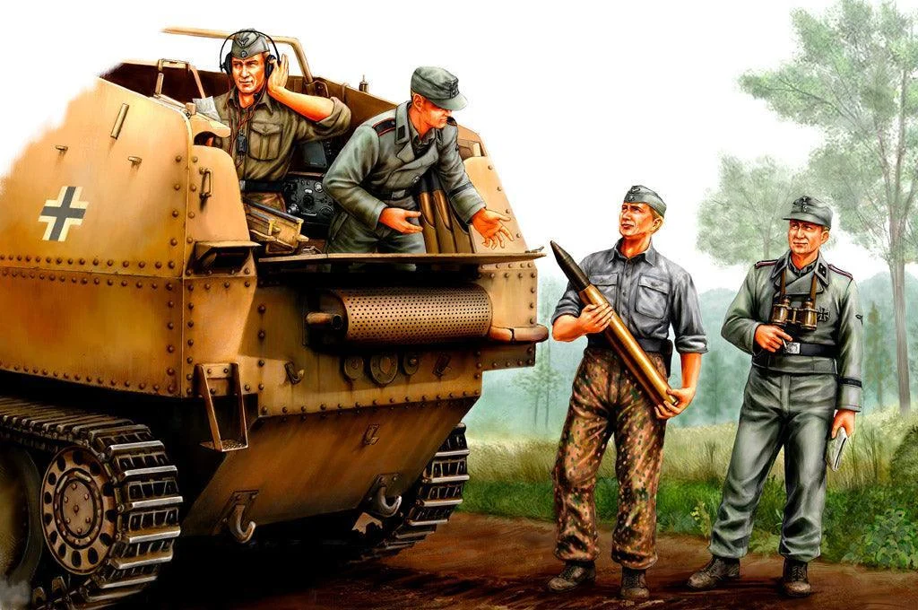 1/35 Hobby Boss German SPG Crew 84402