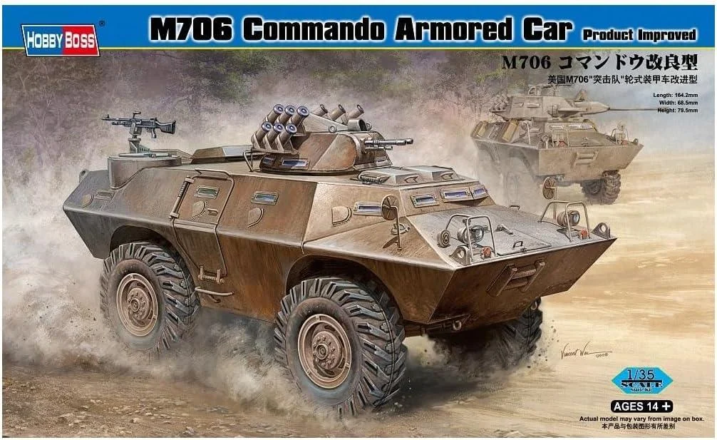 1/35 Hobby Boss M706 Commando Armored Car Product Improved 82419