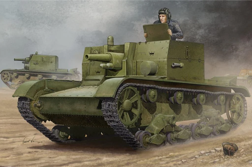 1/35 Hobby Boss Soviet AT-1 Self-Propelled Gun 82499