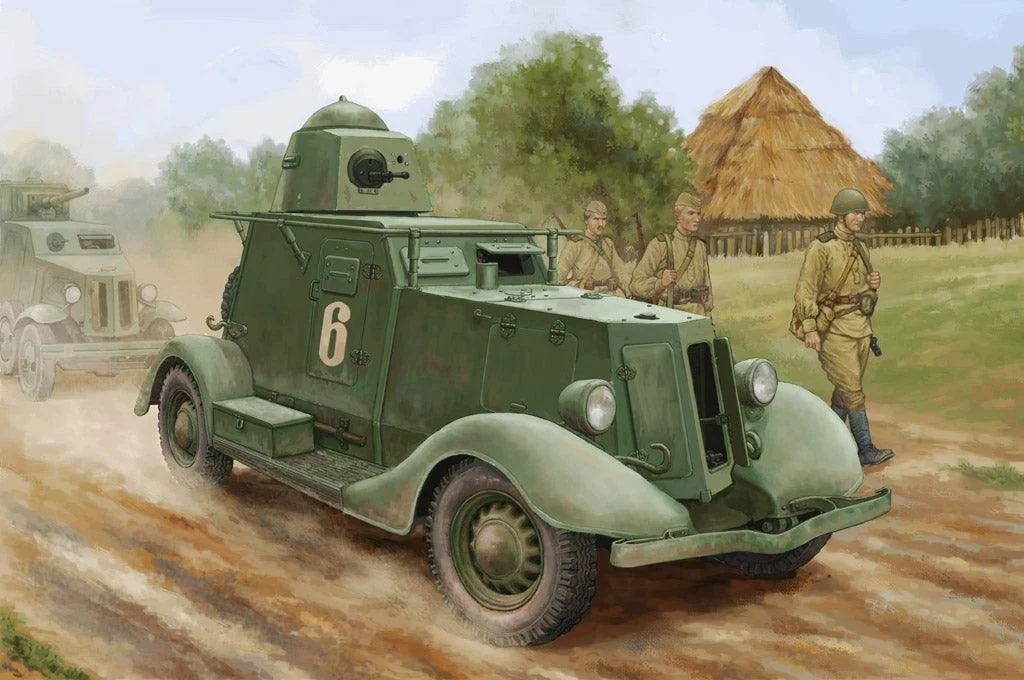 1/35 Hobby Boss Soviet BA-20 Armored Car Mod.1937 83882