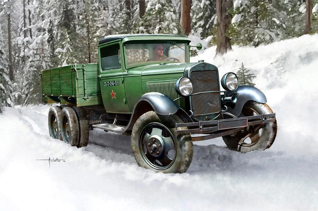 1/35 Hobby Boss Soviet GAZ-AAA Cargo Truck 83837