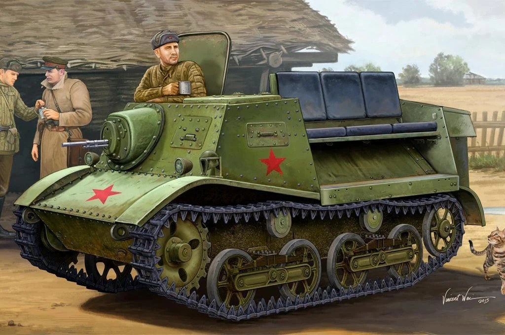 1/35 Hobby Boss Soviet T-20 Armored Tractor Komsomolets 1938 83847